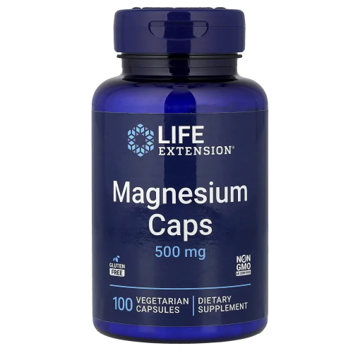 LIFE EXTENSION Magnesium Caps 500 mg, 100 vcaps
